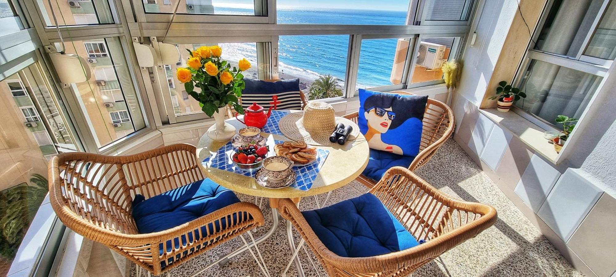 Beachfront Apartment Madrid 709 Torrox Buitenkant foto